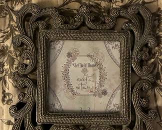 Ornate metal miniframe