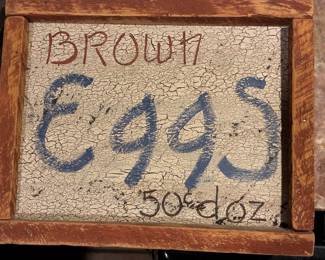 Small sign