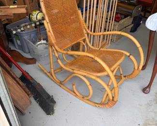 Ratan rocking chair