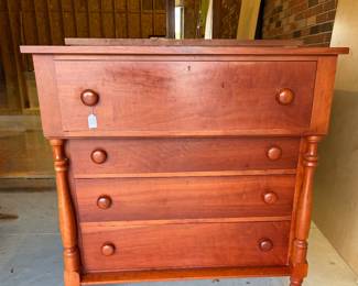 Campbellsville Solid cherry chest 