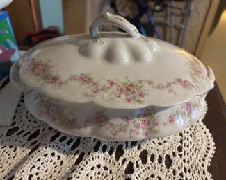 Antique serving dish