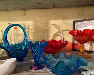 Fenton glassware