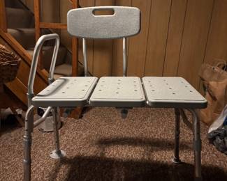 Shower chair extra wide.