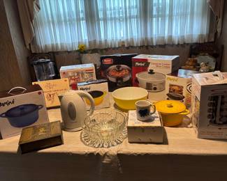 New in box housewares