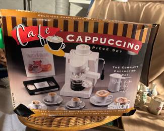 Vintage cappuccino set