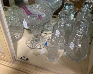 Vintage cut crystal