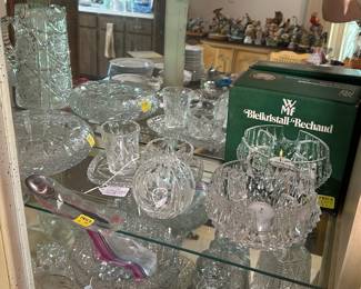 Cut crystal/glass