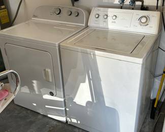 Whirlpool washer and dryer