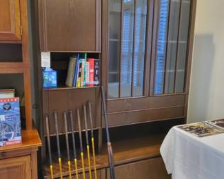 Three Piece Mid-Century Modern German Cabinets