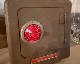 Safe with combination 