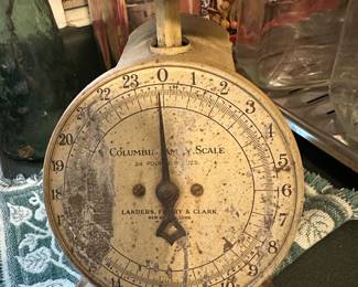 Early kitchen scales
