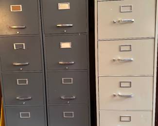 File cabinets