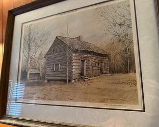 Mel Kester signed and numbered print