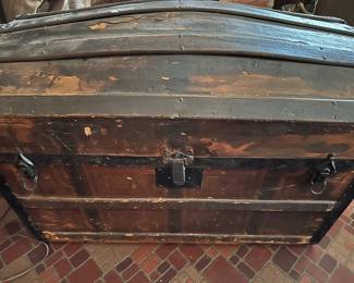 Late 1800’s camel top trunk