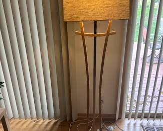 Unique contemporary floor lamp