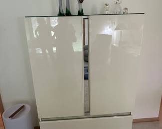 Lane modern lacquered armoire