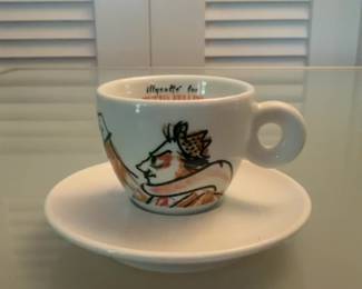Illy collection 1993 Espresso cup Federico Fellini Limited Edition