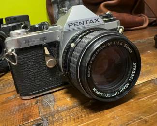 untestedasis Pentax ME Super SLR Camera with SMC PentaxM 50mm f1.4 Lens