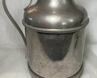9 Standard Made in Italy SilverPlated Copper Lidded Pitcher
