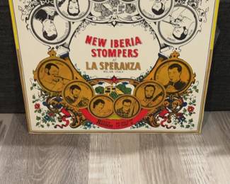 New Iberia Stompers At La Speranza Vinyl Record LP