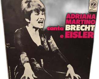 Adriana Martino Canta Brecht e Eisler Vinyl Record