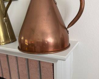 #18 - $78 - Copper drinking vessel 9x12 -gallon stamped
