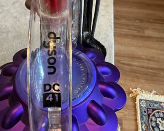 #99 - $210 - Dyson DC 41 upright vacuum cleaner - purple