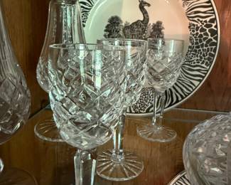 #56 - $60 - Waterford cordials set of 6