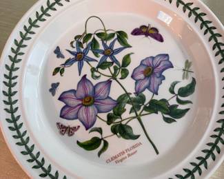 #65B - $495 - Portmarion set of china Botanic garden for 8