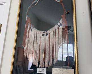 #27 - $250 - Xhosa/Thembu beaded apron Inkciyo (Nelson Mandela's People) 28x18