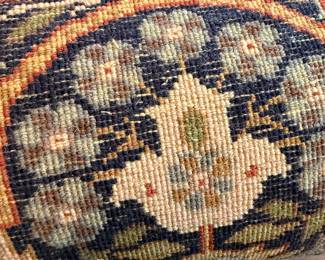 #82 - $ - Blue and brown area carpet