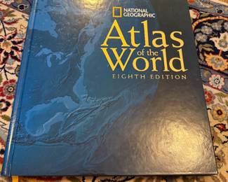 #95 - $30 - National Geographic Atlas of the world eigth edition in box