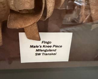 #25 - $250 - Fingo Males knee piece Mfenguland SW Transkei 26x15