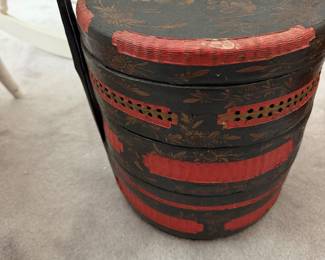 #16 - $90 - Chinese picnick basket 11x12