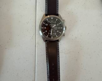 #104 - $80 - Seiko SNN241 Stainless steel watch original band
