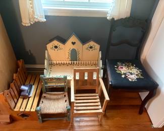 Collection of Miniture Chairs (Very Cute!)
