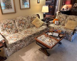 Couch with Mathcing Loveseat