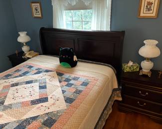 Headboard, Nightstands