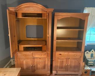 Broyhill T.V. Cabinet & Cabinet