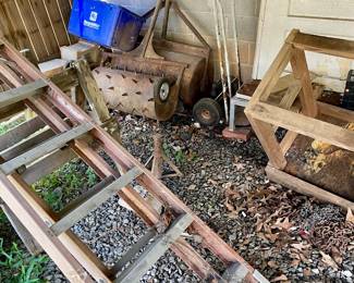 Ladder and aerators