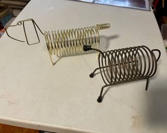 Cute paper or 45 holders