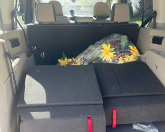 3rd row seats/ cargo area