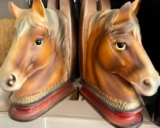 Horse bookends