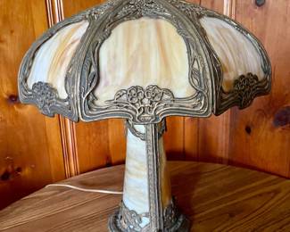 Stunning 1920’s Art Noveau lamp that has been fully rewired and restored 