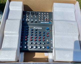 Sound mixing board with movie kit
