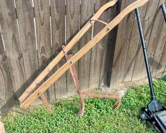 Antique plow/tiller