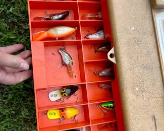 Lures included with box