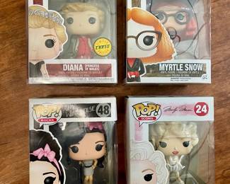 Diana, Marilyn, Amy Winehouse, Myrtle Snow