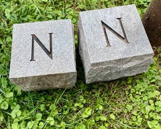 Marble blocks