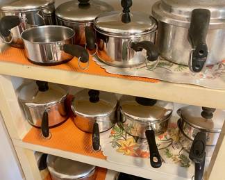 Revereware pots and pans 